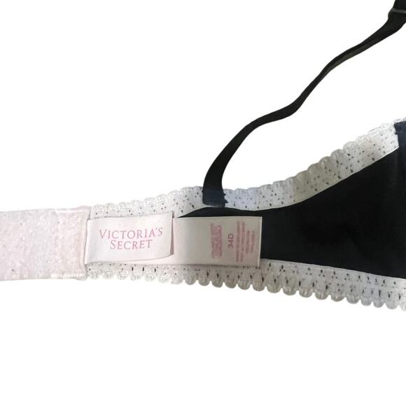 Vintage coquette Victoria's Secret bra size 34 d - Picture 4 of 5